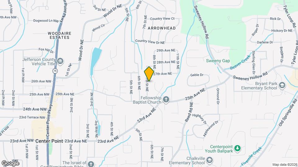 2529 7th St NE Map and Location Details