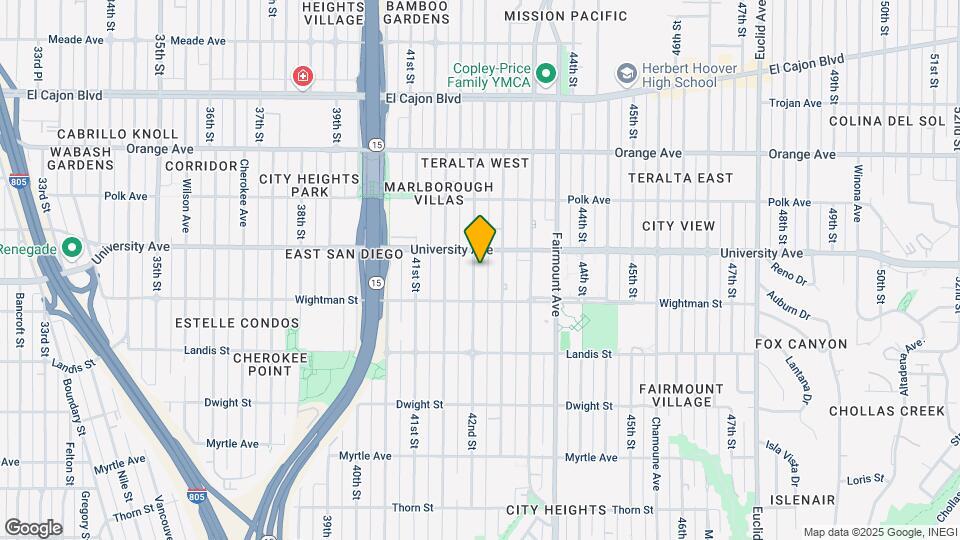 3853-3863 42nd St Map and Location Details