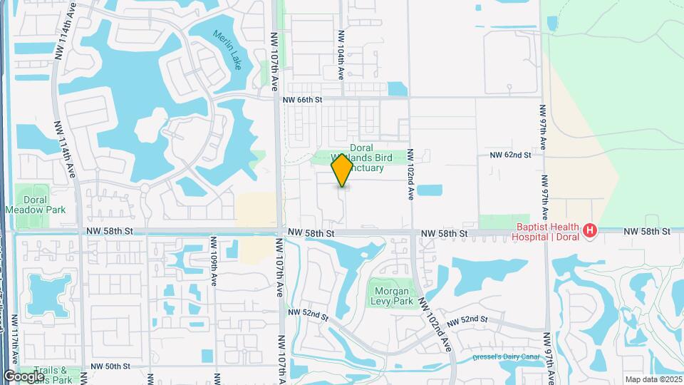 6055 NW 104th Ct Map and Location Details