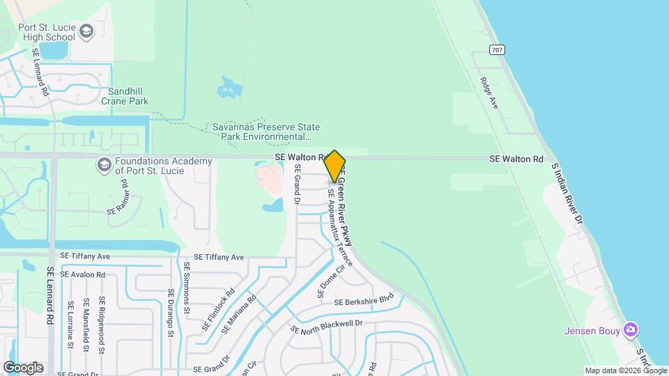 1401 SE Appamattox Terrace Map and Location Details