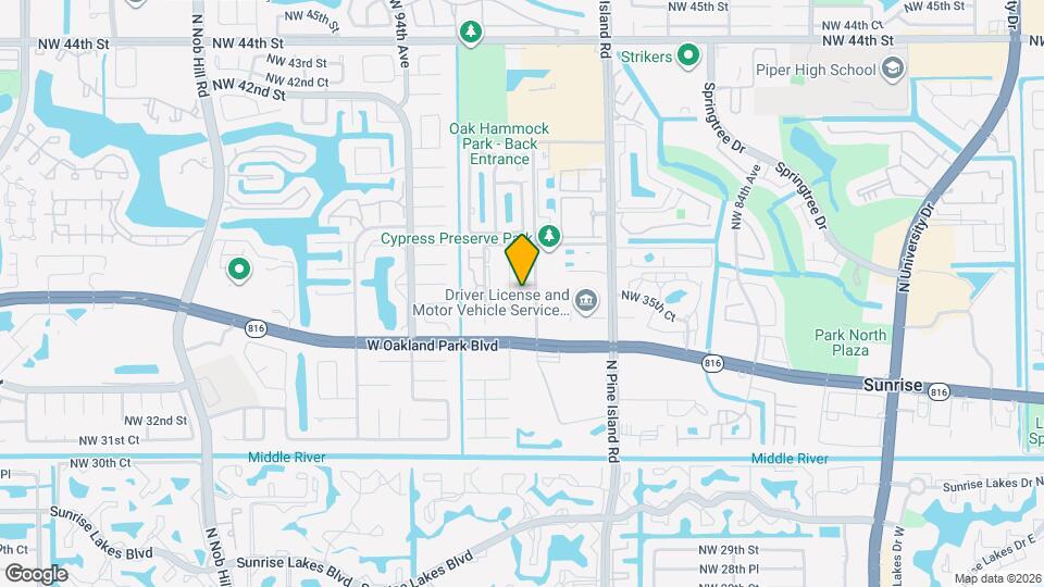 3522 NW 91st Ave Mapa y Detalles de la Ubicación