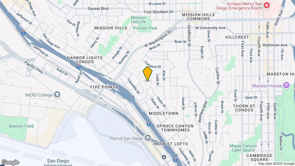 3505 Crowell St, Unit 3505 Map and Location Details