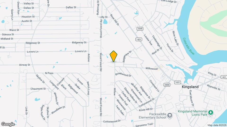 1915 Willow Map and Location Details