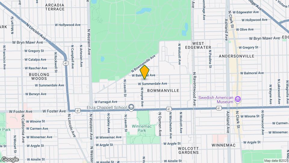 2050 W Summerdale Ave Map and Location Details