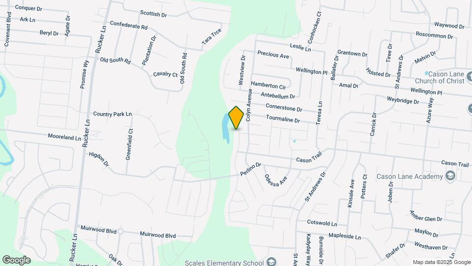 1640 Alysheba Run Map and Location Details