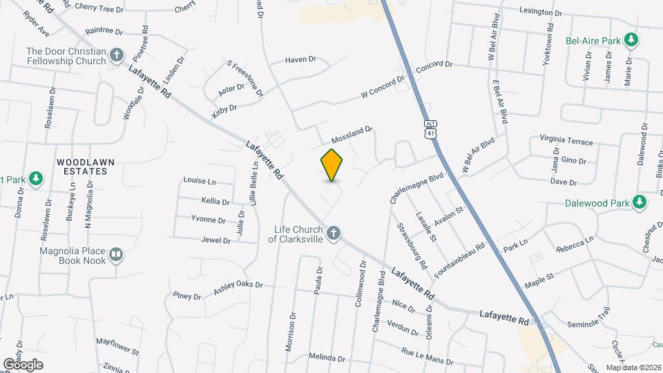 134 Monarch Ln Map and Location Details