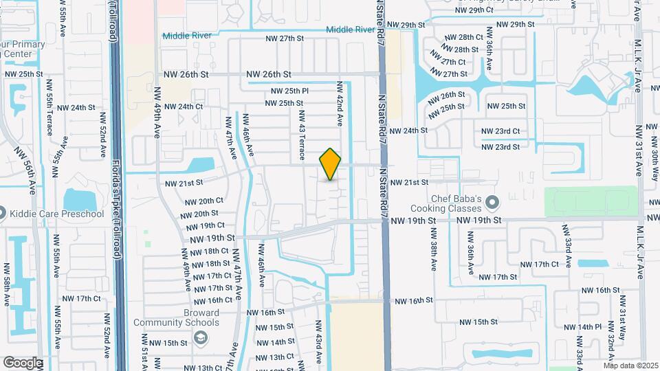 4230 NW 21st St Map and Location Details