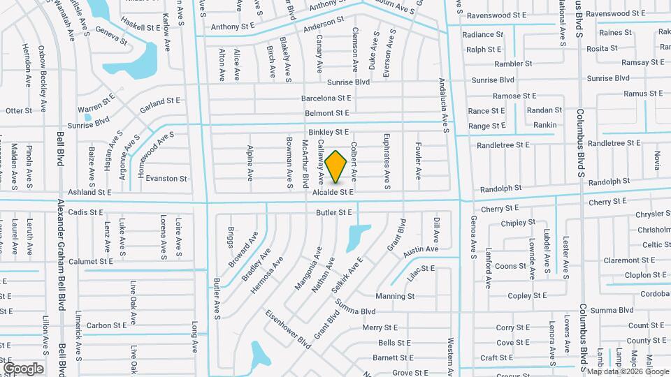 1021 Alcalde St E Map and Location Details