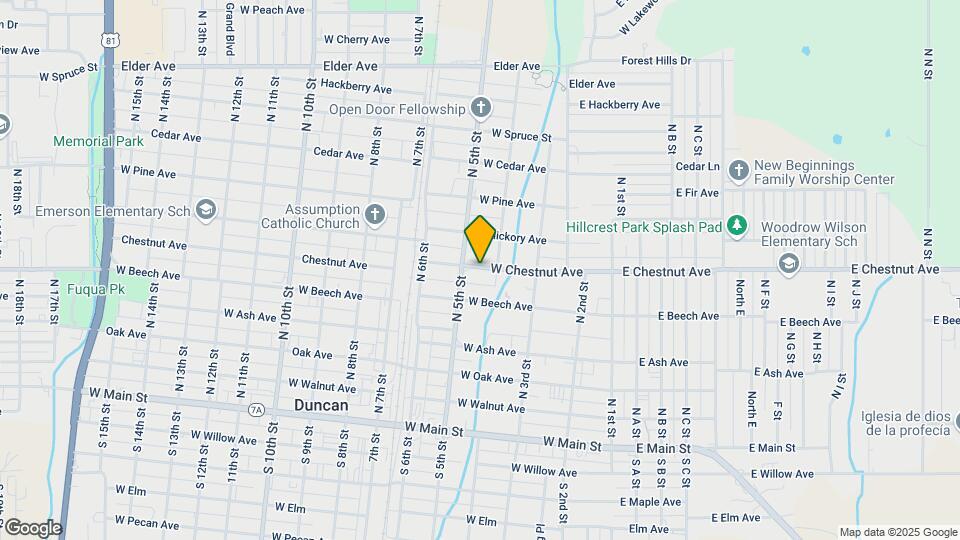 408 W Chestnut Ave Mapa y Detalles de la Ubicación