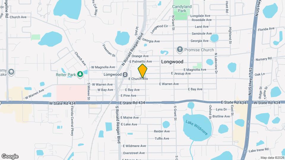 280 E Church Ave Mapa y Detalles de la Ubicación