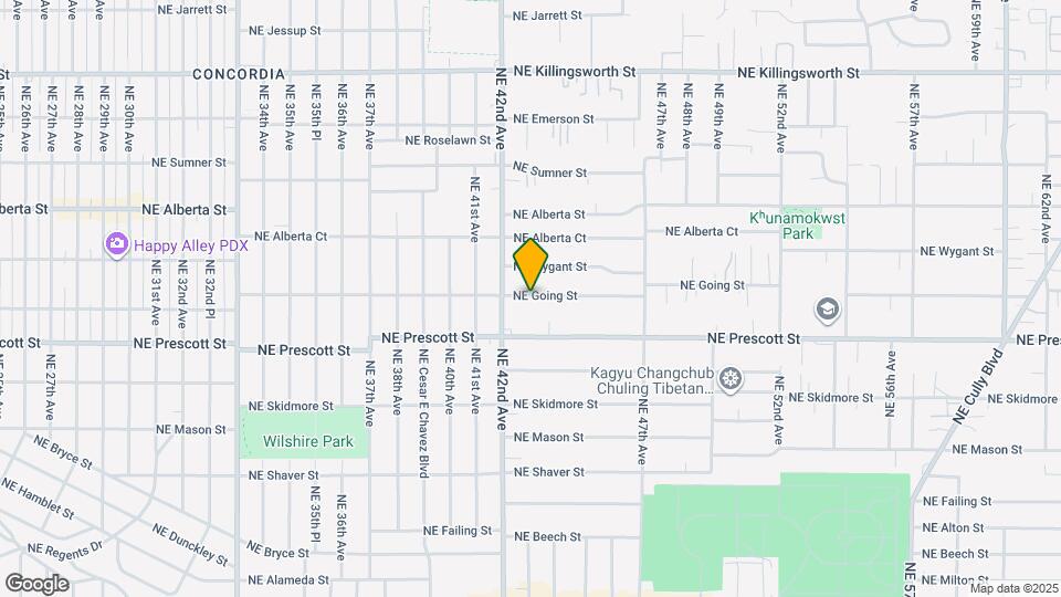 4260 NE Going St Map and Location Details