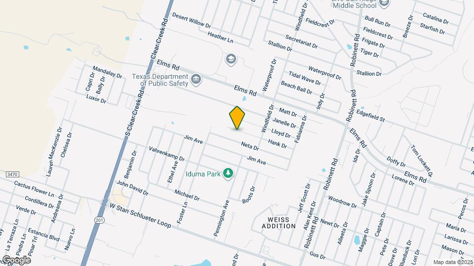 4602 Hank Dr Map and Location Details