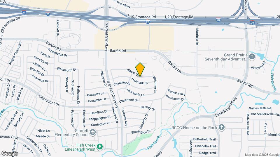 2437 Slaton Dr Map and Location Details