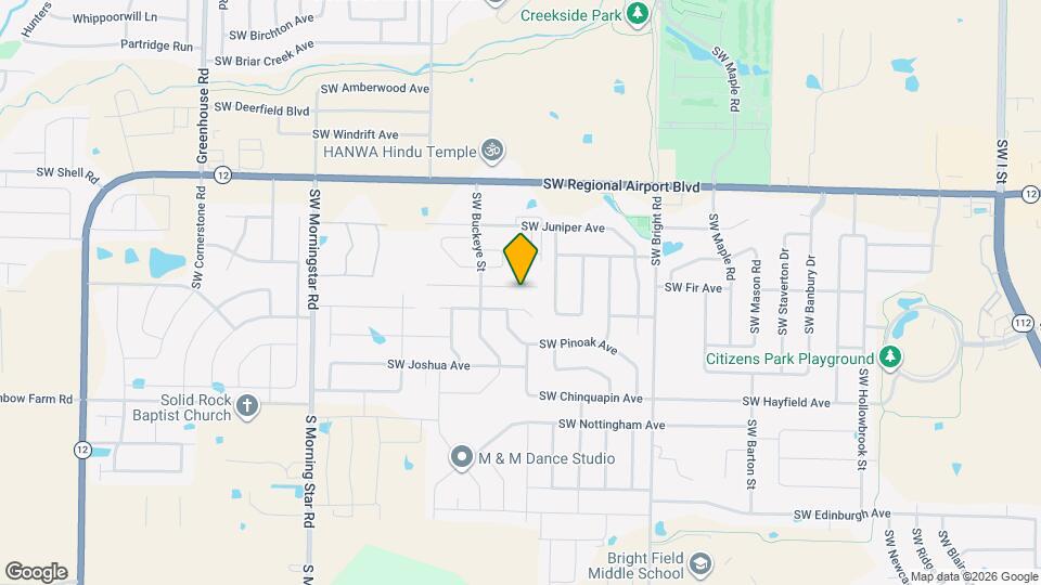 2413 SW Arbor Rd Map and Location Details