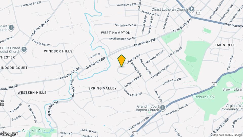 2746 Tillett Rd SW Map and Location Details