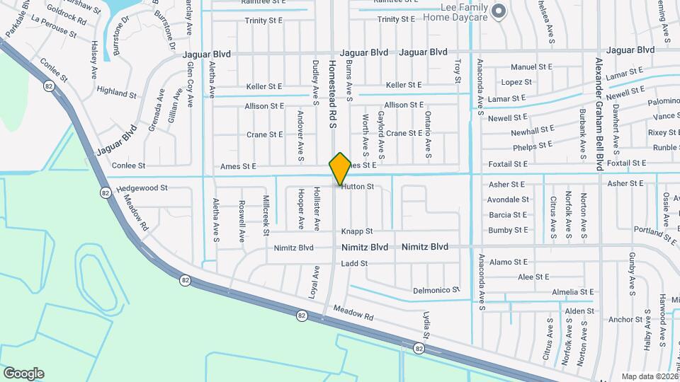 905 Homestead Rd S Map and Location Details