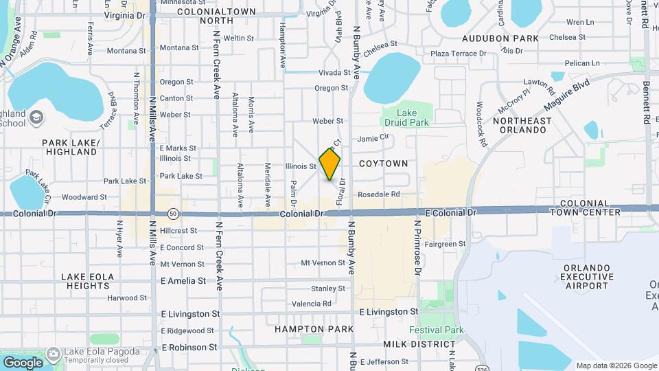 750 Royal Palm Ct Map and Location Details