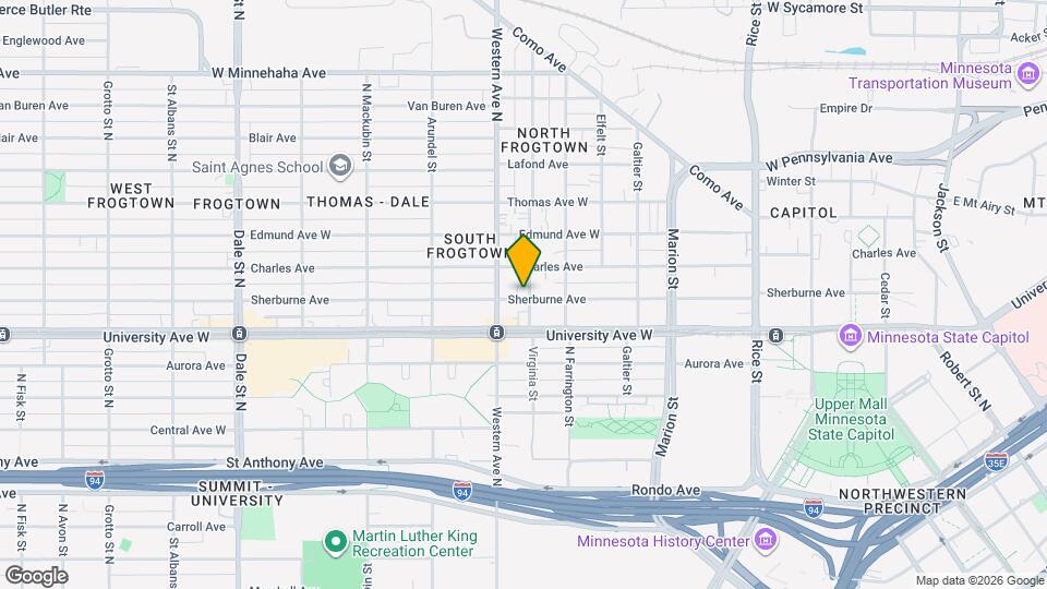 353 Sherburne Ave Map and Location Details