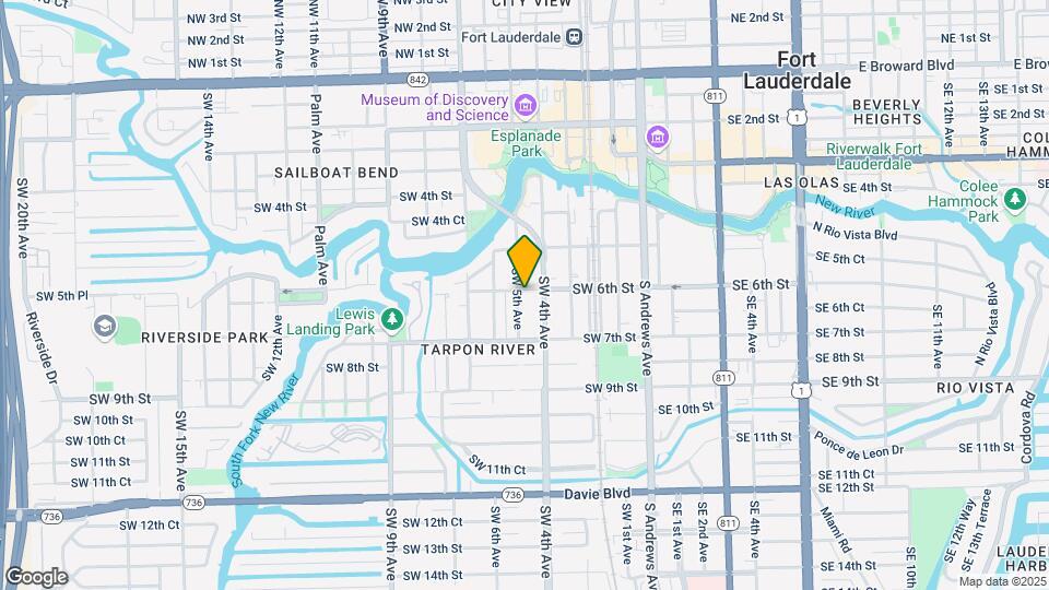 602 SW 5th Ave Map and Location Details