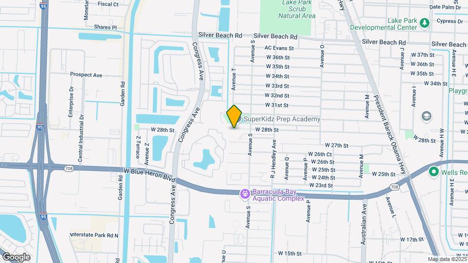 1673 W 28th St Map and Location Details