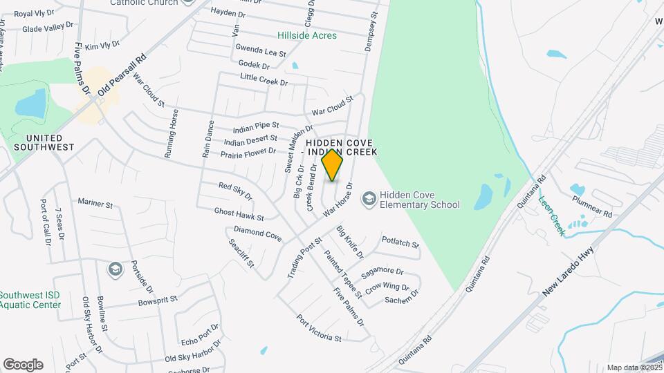 8715 Tesoro Hills Map and Location Details