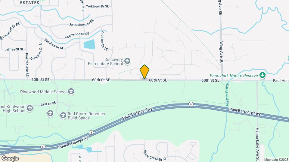 2552 60th St SE Map and Location Details