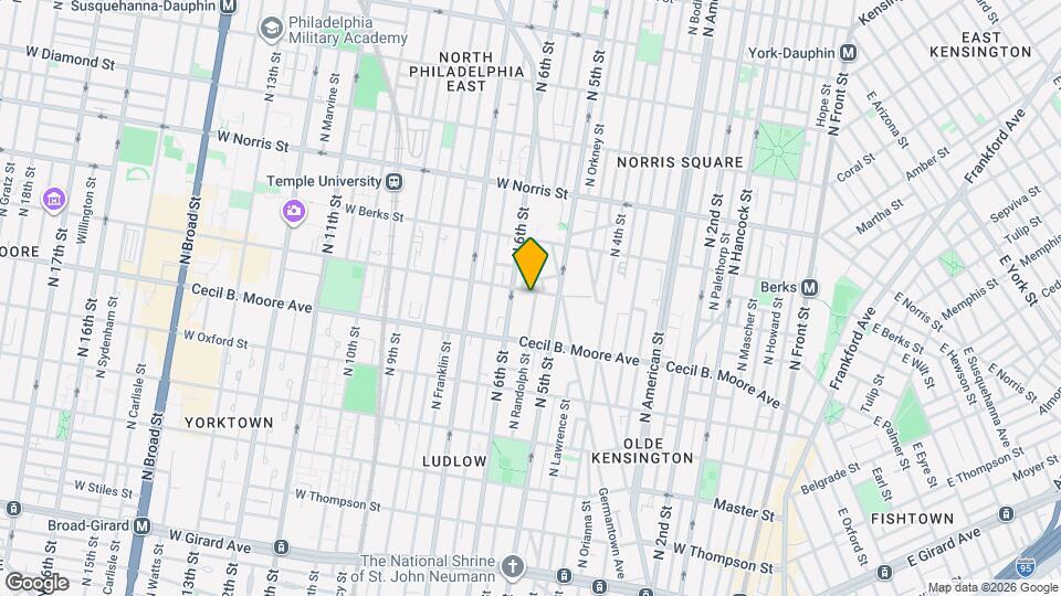 512 W Montgomery Ave, Unit unit2 Mapa y Detalles de la Ubicación