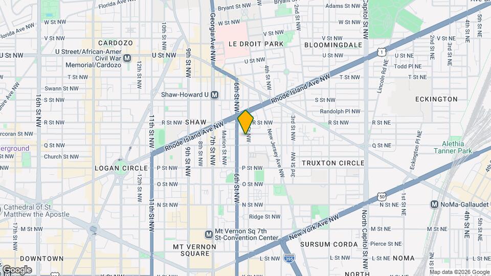 1608 5th St NW Map and Location Details