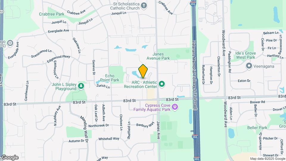 2432 Waterbury Dr Map and Location Details