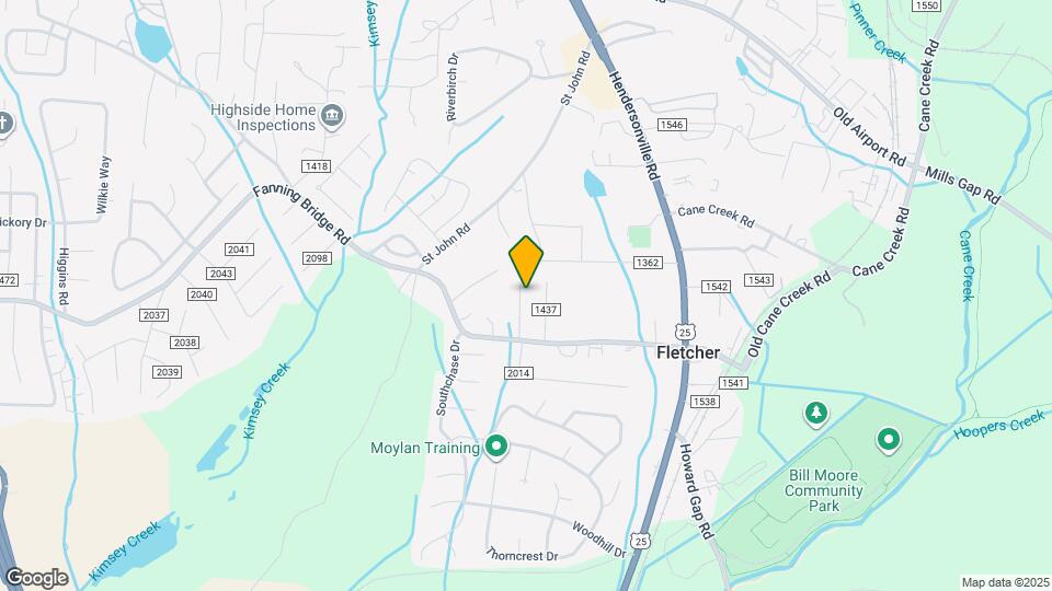 10 N Hudson Ln Map and Location Details