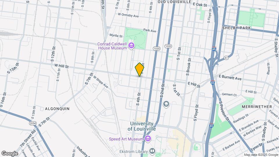 402 W Hill St, Unit 402 Map and Location Details