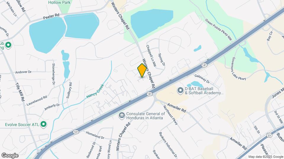 2954 Wintercrest Pl Map and Location Details