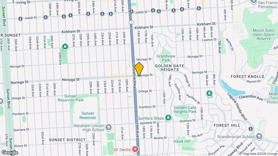 1811 18th Ave Mapa y Detalles de la Ubicación