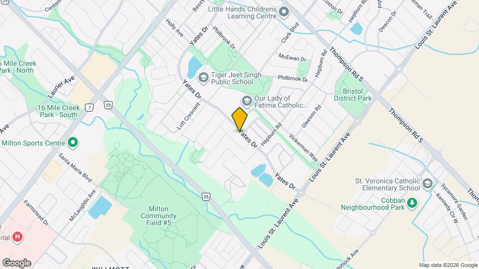 521 Yates Dr Map and Location Details