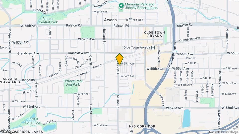 5460 Allison St Map and Location Details