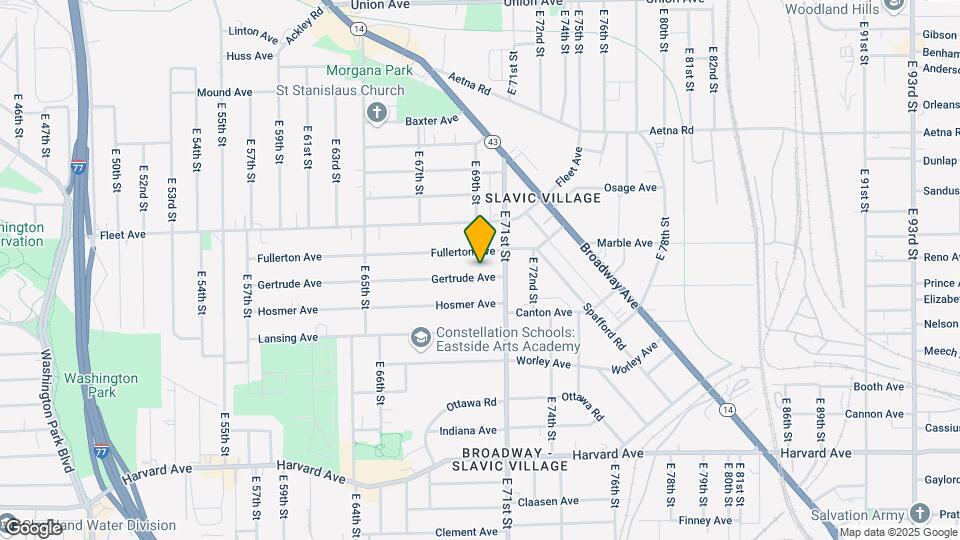 7003 Gertrude Ave Map and Location Details