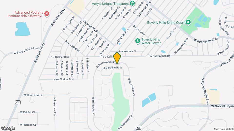 1733 W Caroline Path, Unit 1026 Map and Location Details