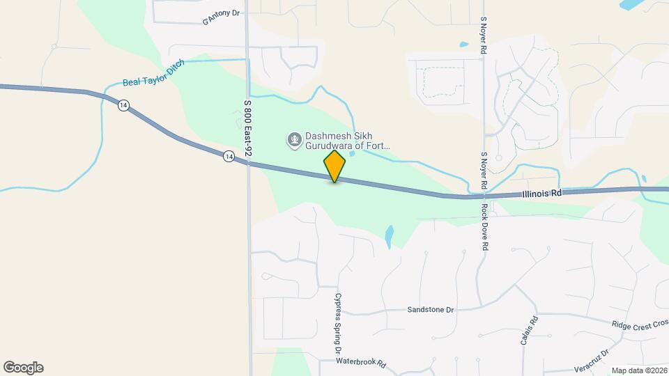 14901 Illinois Rd Map and Location Details