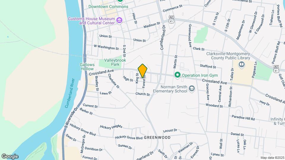 419 High St Mapa y Detalles de la Ubicación