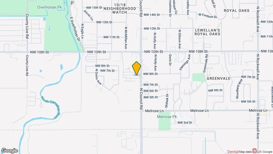 8001 NW 7th Pl Map and Location Details