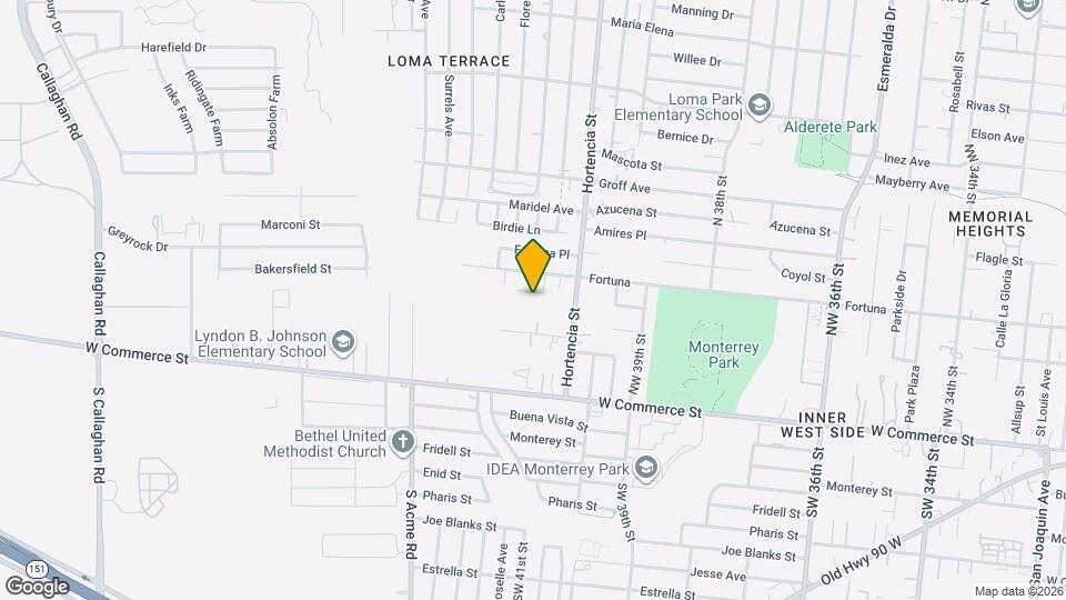 4842 Stoneside Dr Mapa y Detalles de la Ubicación