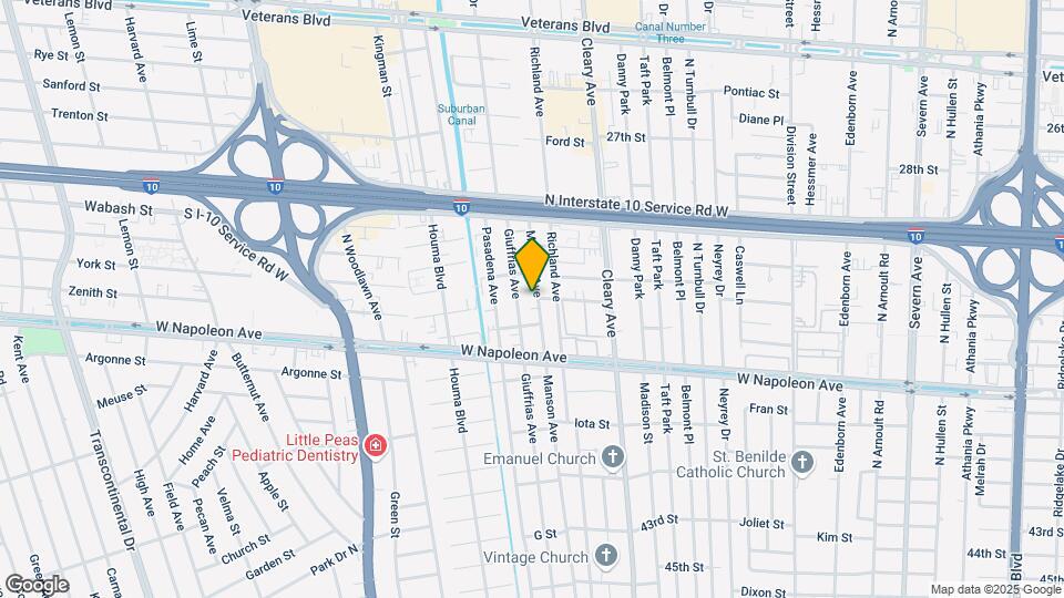 2220 Manson Ave Map and Location Details