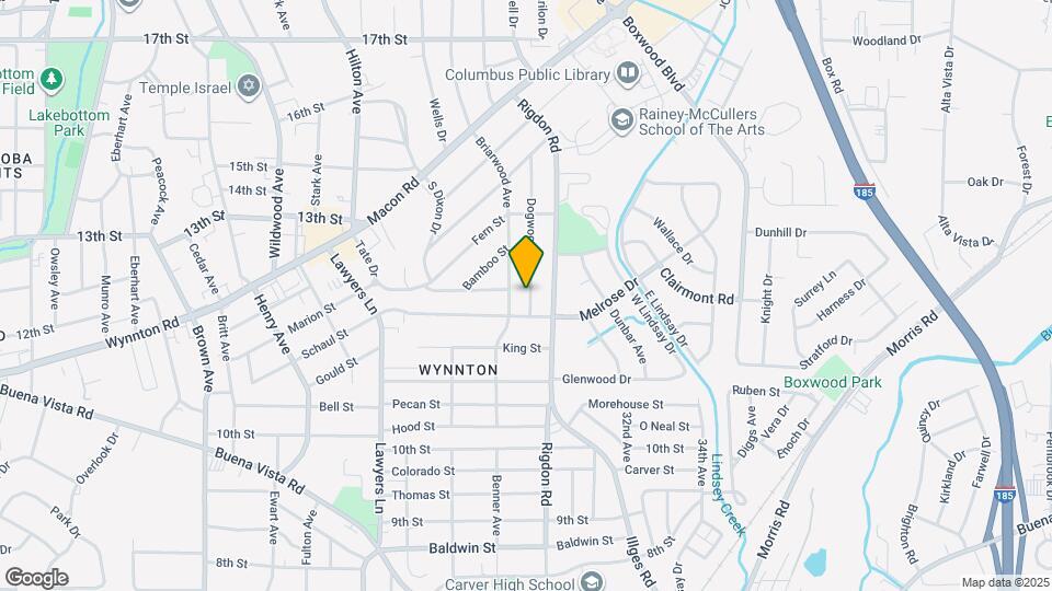 1217 Dogwood Ave Map and Location Details