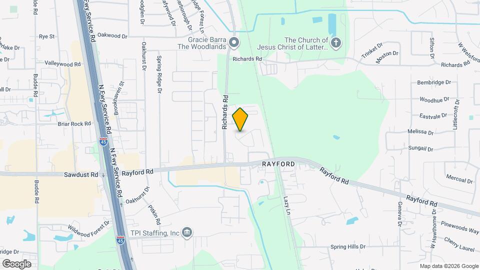 711 Audra Ln Map and Location Details