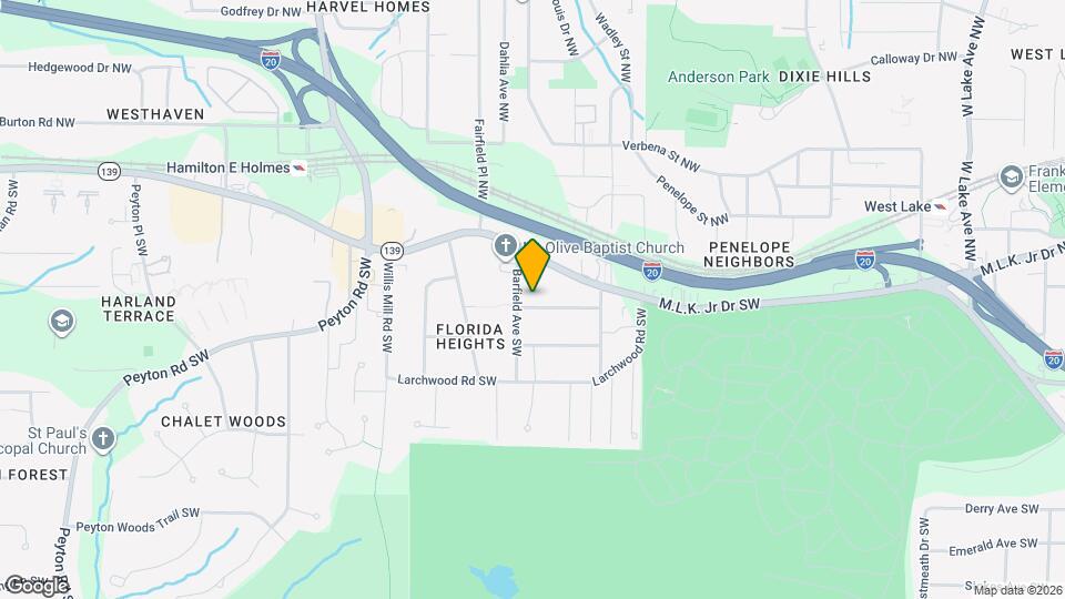 2227 Telhurst St SW Map and Location Details