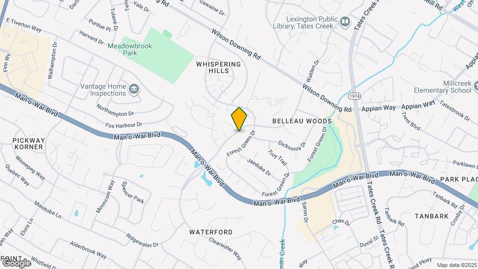 3816 Belleau Wood Dr Map and Location Details