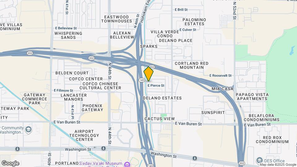 4614 E Pierce St Map and Location Details