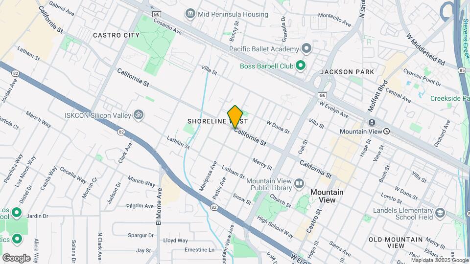 1575 California St Map and Location Details