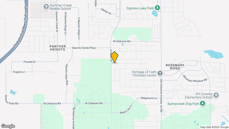 4649 Greyberry Dr Map and Location Details