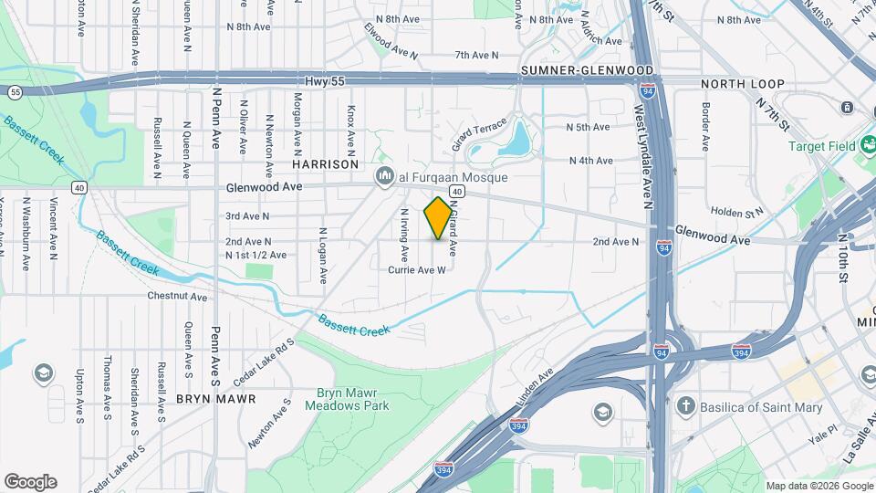 224 N Humboldt Ave Map and Location Details